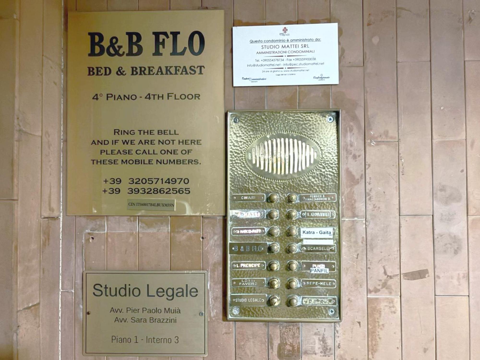 B&B Flo Florença Exterior foto